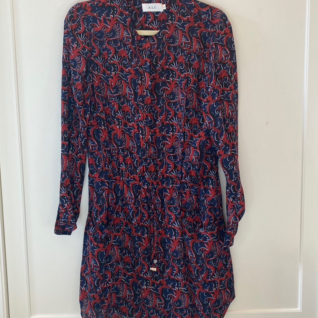 A.L.C. Silk Mini Dress